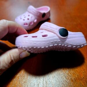 New born crock type shoes